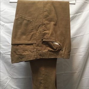 Like new GAP corduroys sz 36 khaki